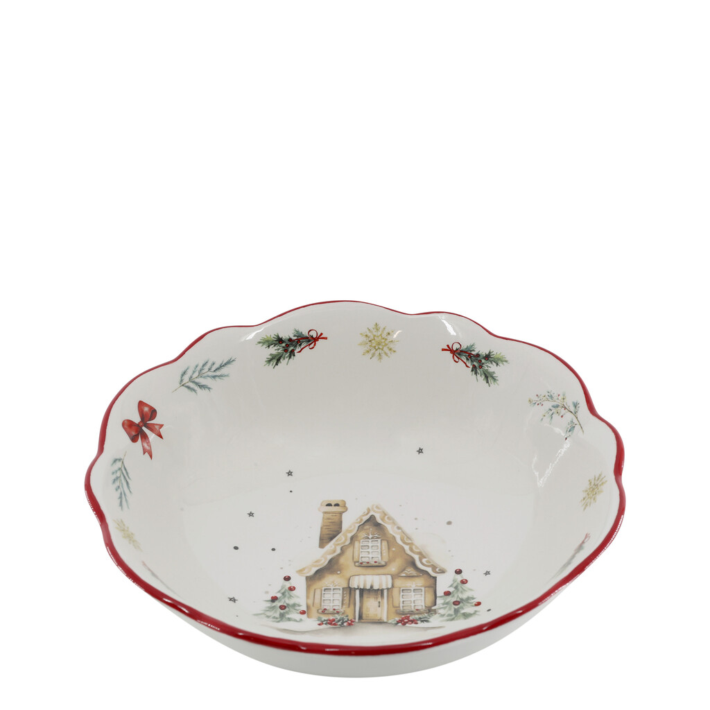 Chic Antique Chalet de Noël Schüssel Cherry online kaufen bei SKANDEKO