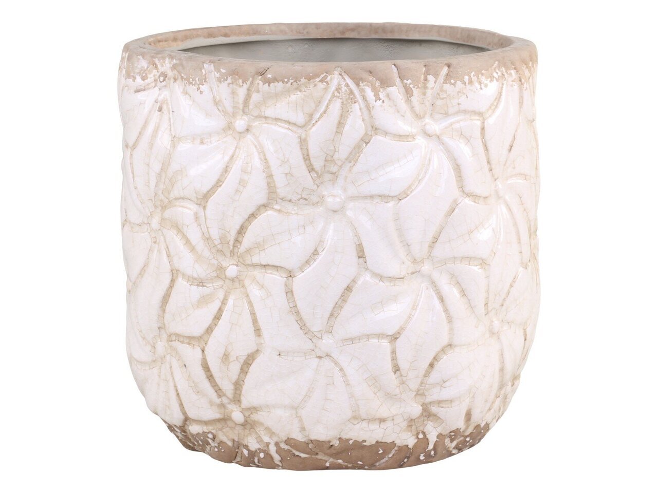 Colmar Blumentopf mit Blumenmotiv