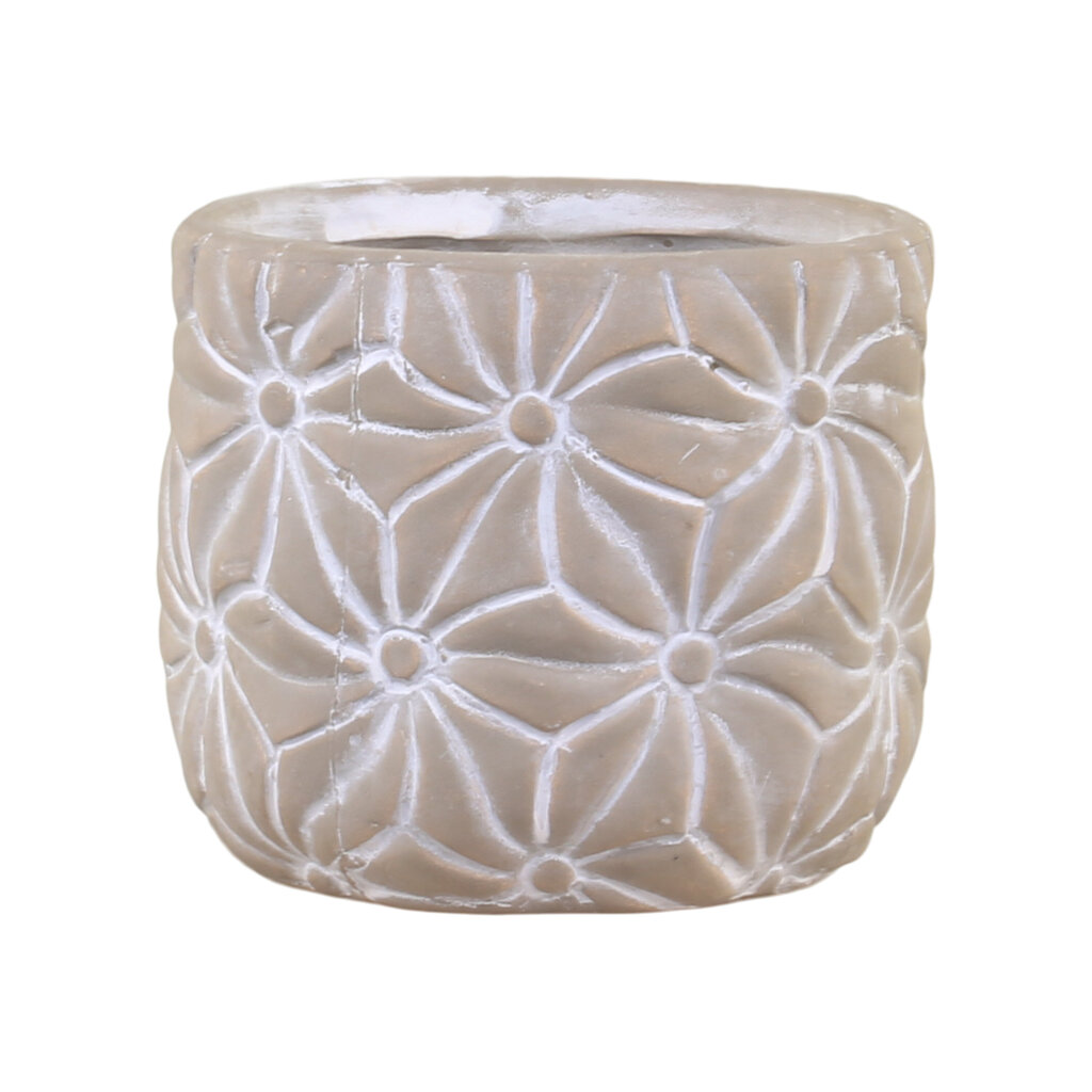 Colmar Blumentopf mit Blumenmotiv