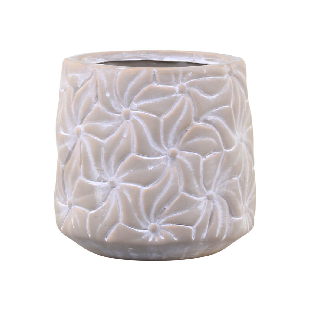 Colmar Blumentopf mit Blumenmuster