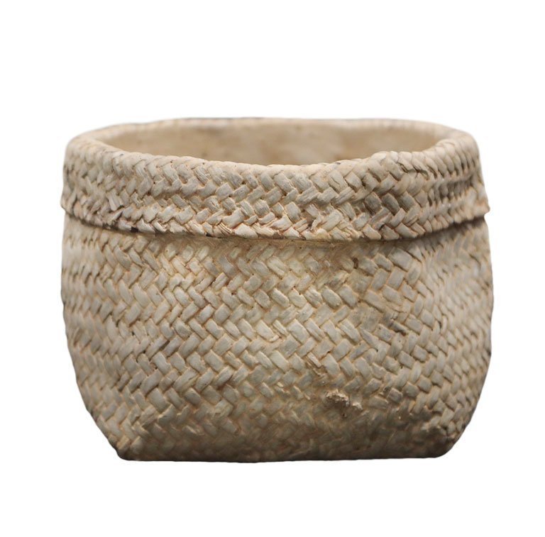 Chic Antique Corte Übertopf mit Beutelmuster