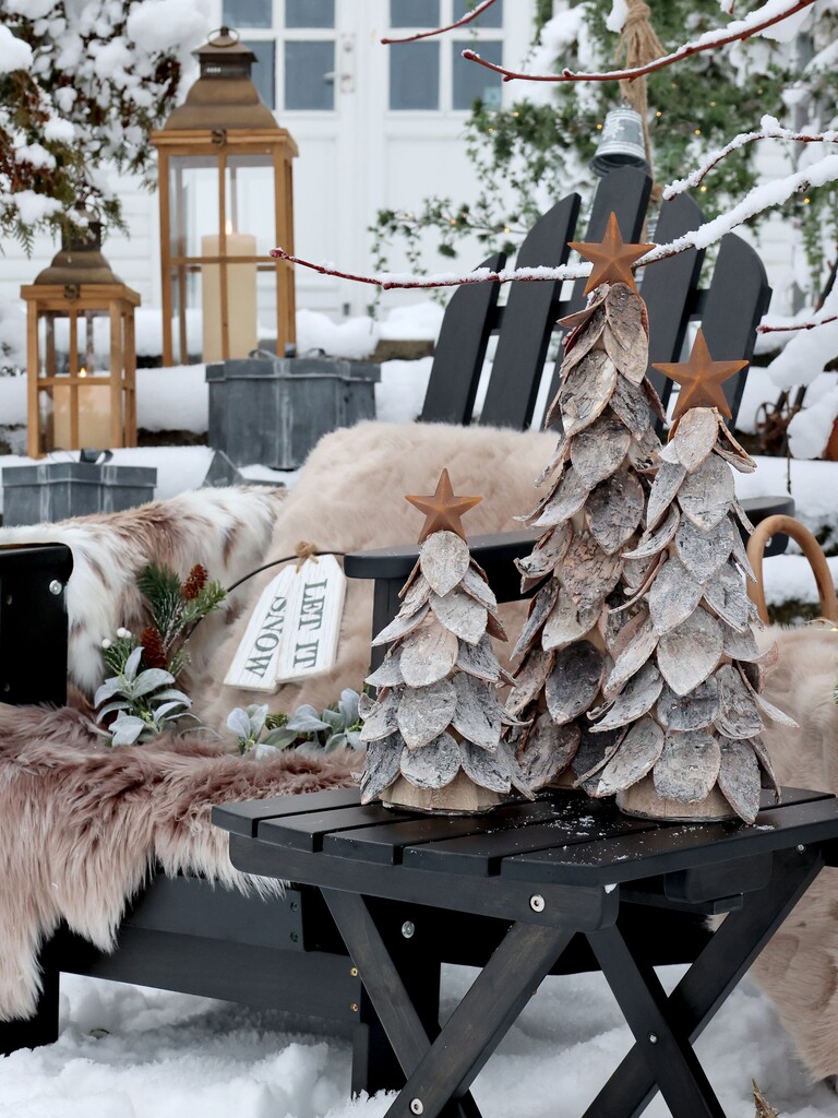 Chic Antique Deko Weihnachtsbaum aus Birkenrinde mit Stern online kaufen bei SKANDEKO (Ansicht 2)