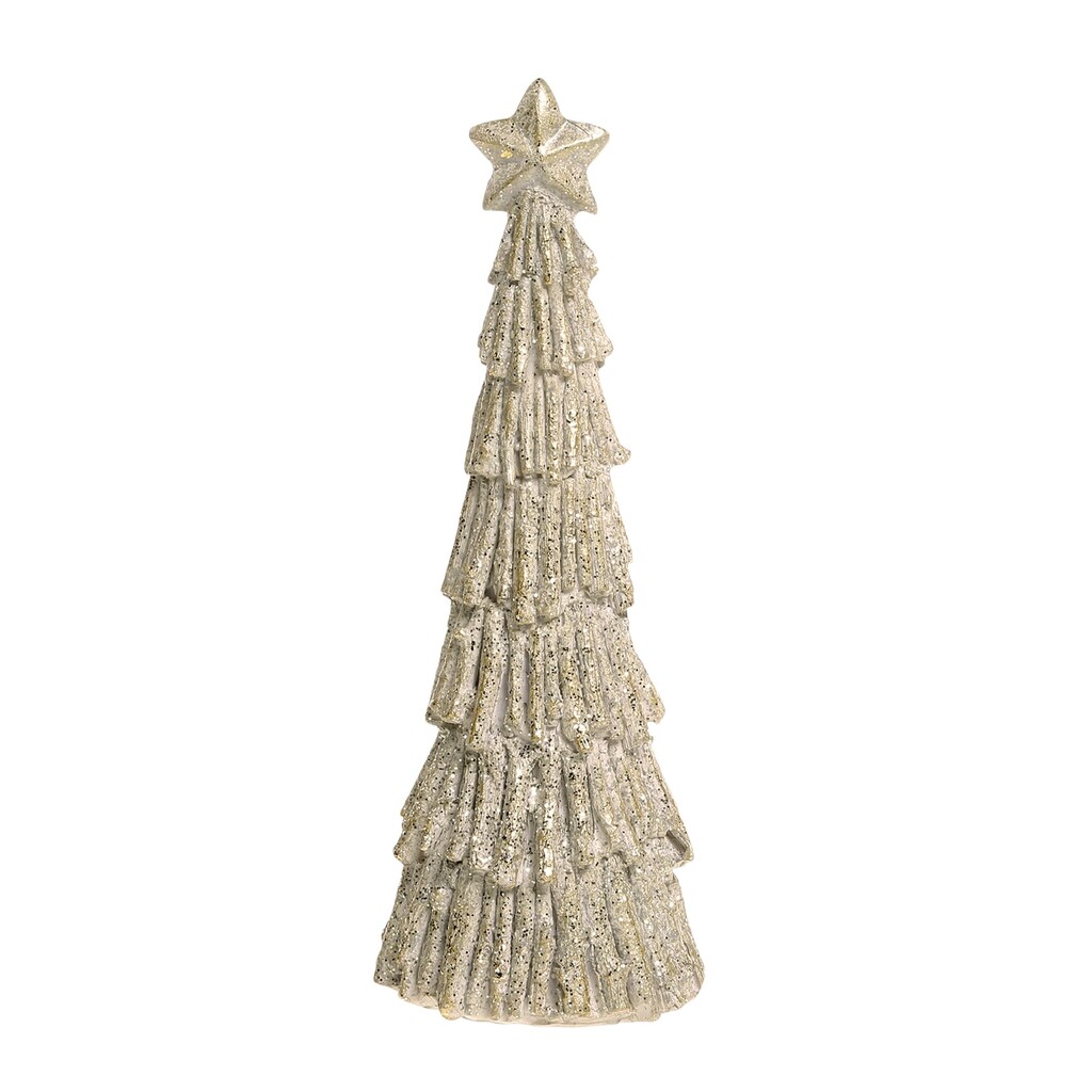 Chic Antique Deko Weihnachtsbaum mit Glitzer online kaufen bei SKANDEKO