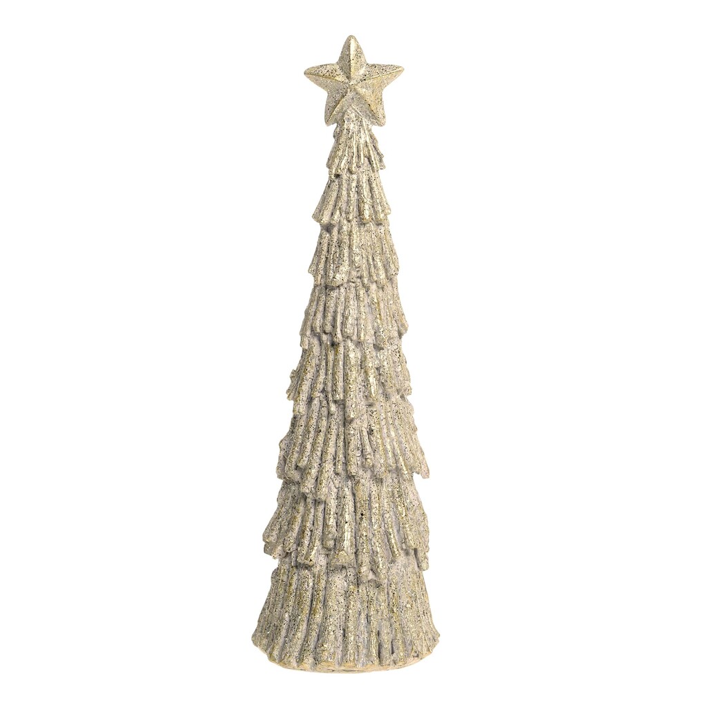 Deko Weihnachtsbaum mit Glitzer