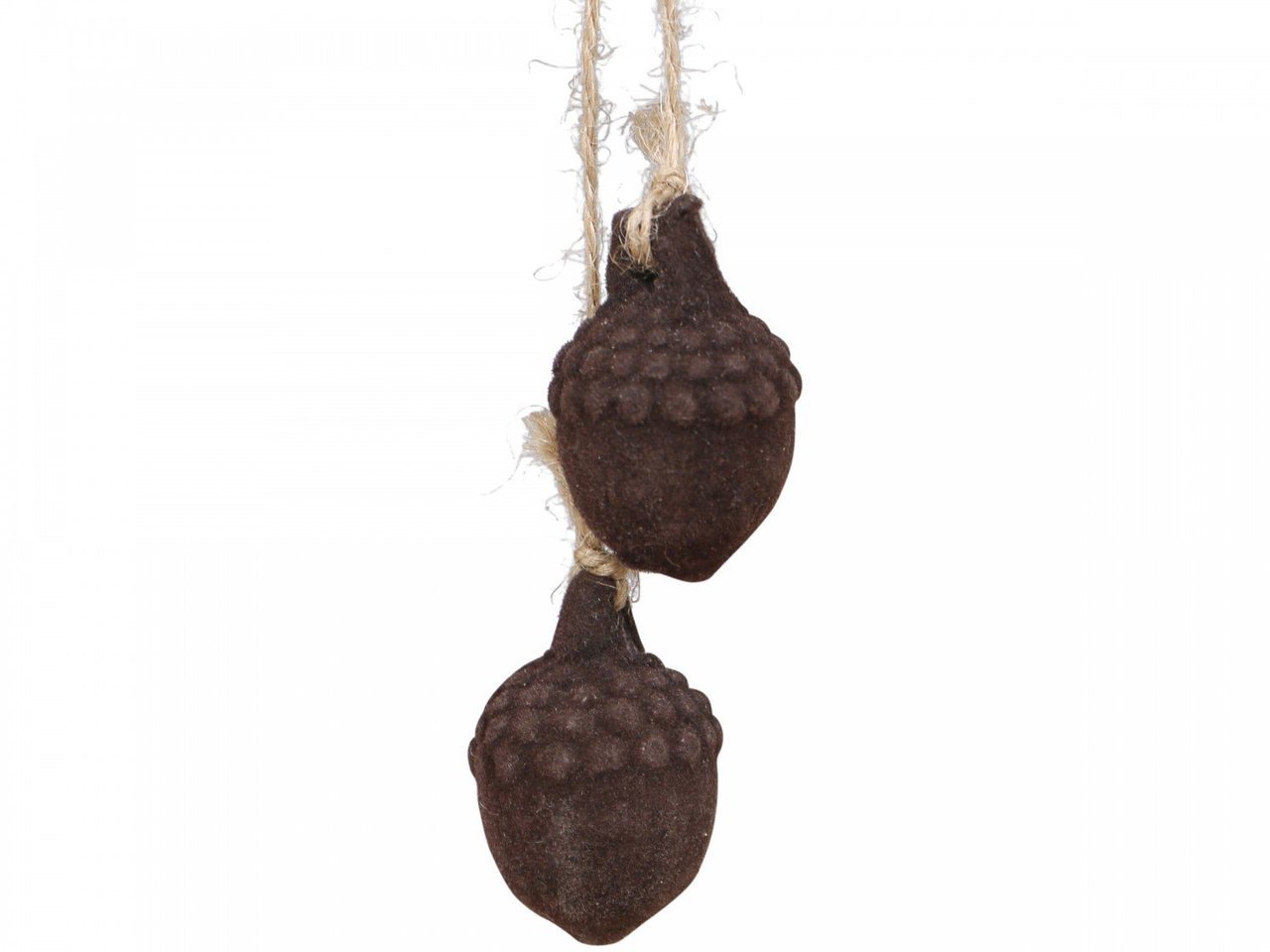 Chic Antique Baumschmuck Eichelnuss Velours online kaufen bei SKANDEKO