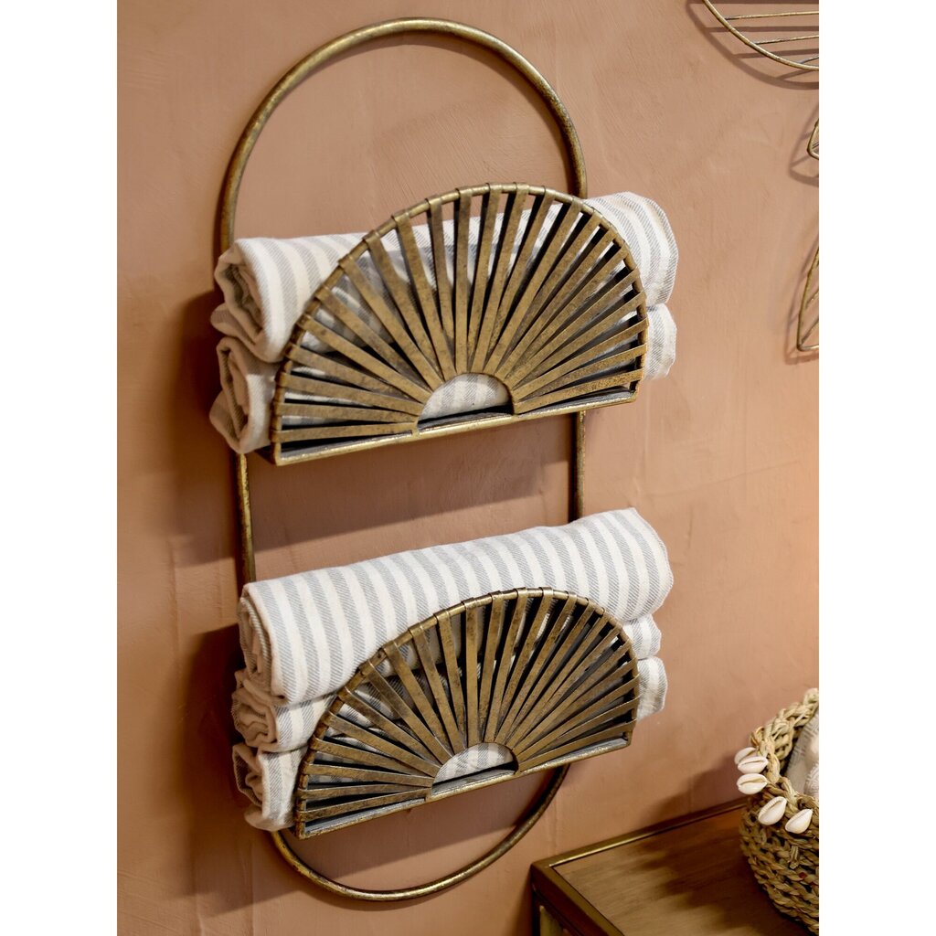 Chic Antique Eisen Regalbrett mit Dekor online kaufen bei SKANDEKO (Ansicht 2)