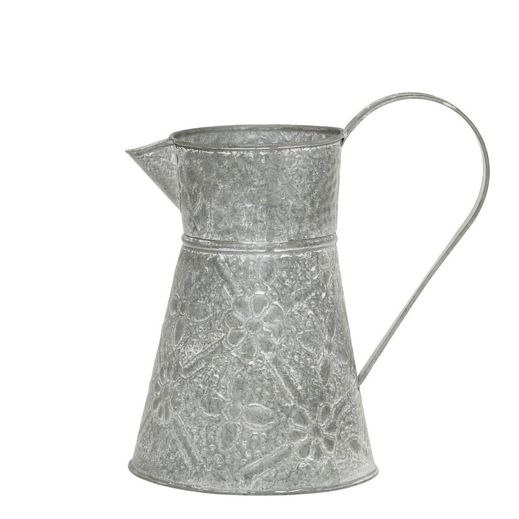 Chic Antique Eisenkanne mit floralem Muster online kaufen bei SKANDEKO