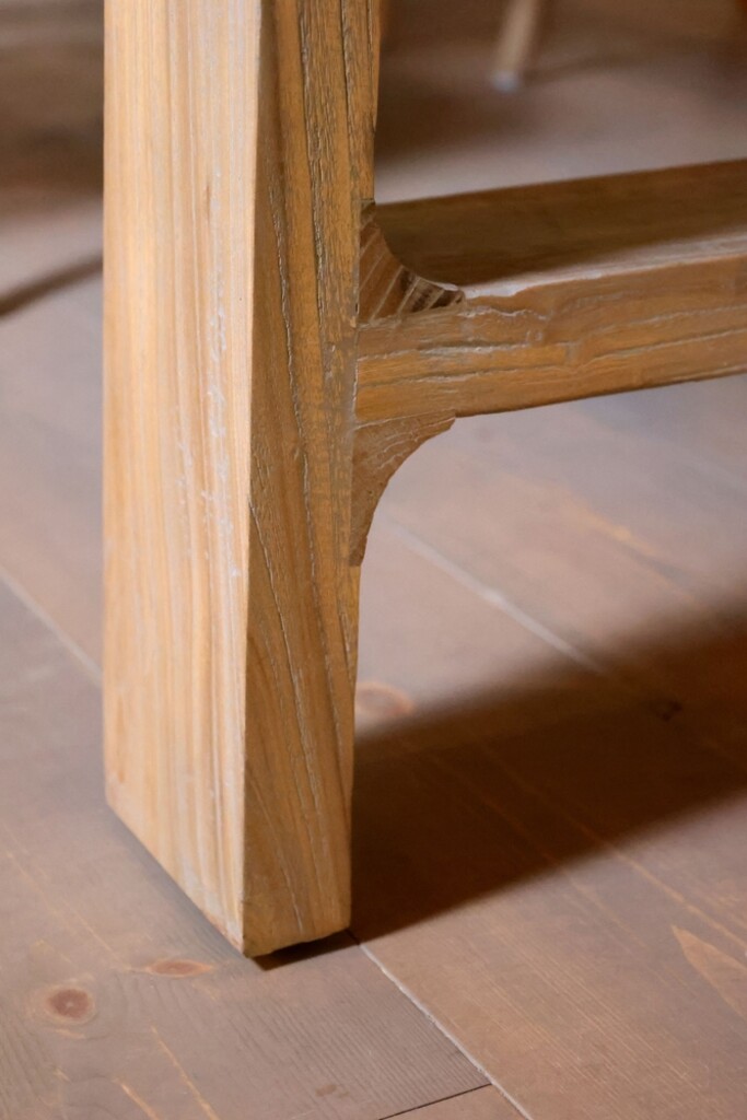 Chic Antique Esstisch aus Recyclingholz | Französischer Landhausstil Vintage