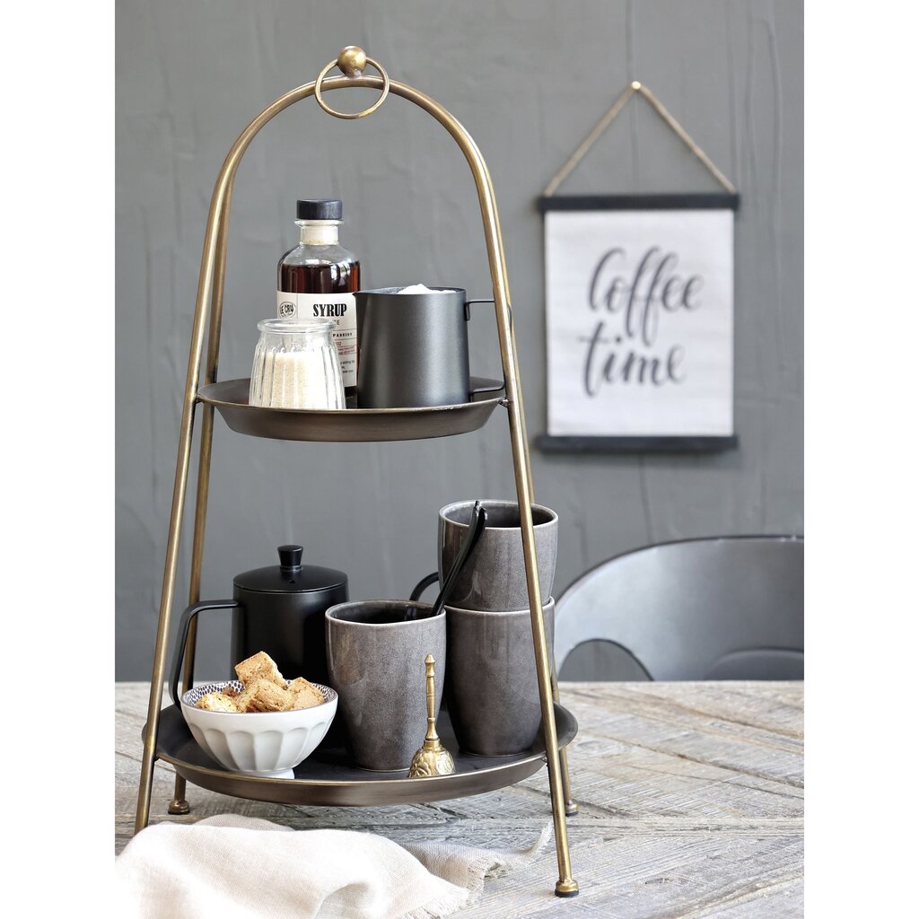 Chic Antique Etagere mit zwei Schalen online kaufen bei SKANDEKO (Ansicht 2)