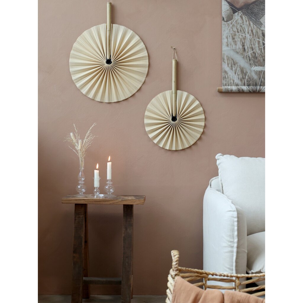 Chic Antique Fächer Bambus Wanddekoration online kaufen bei SKANDEKO (Ansicht 2)
