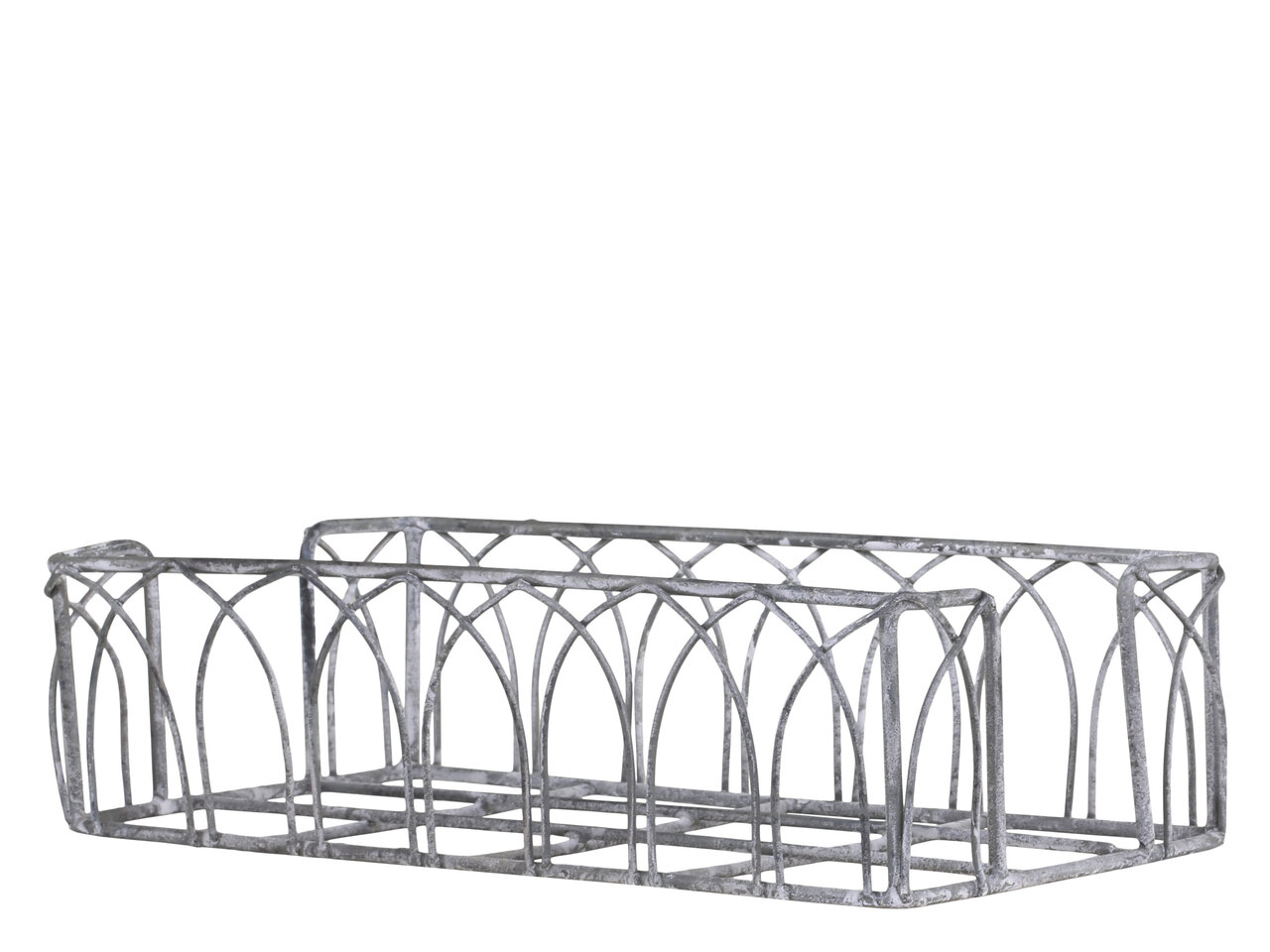 Fil de fer Serviettenhalter aus Eisen