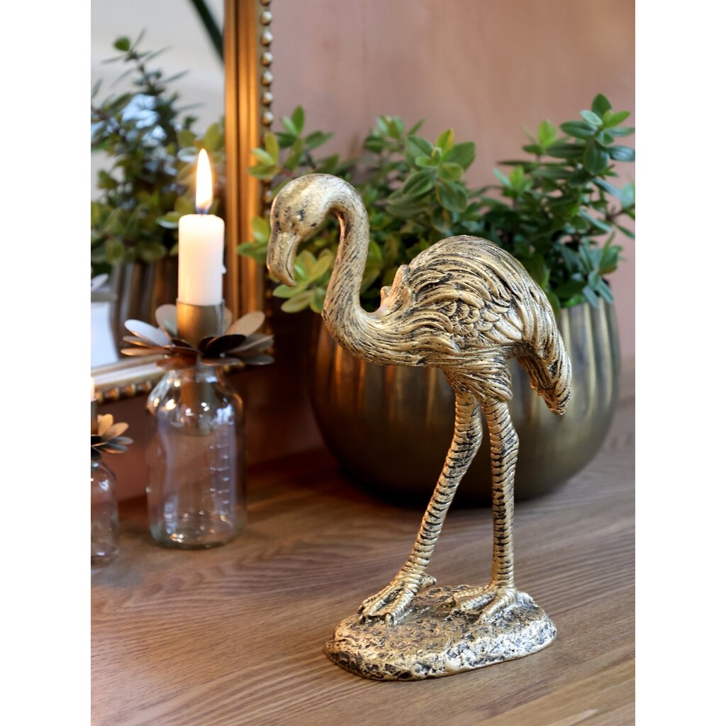 Chic Antique Flamingo Dekoelement online kaufen bei SKANDEKO (Ansicht 2)