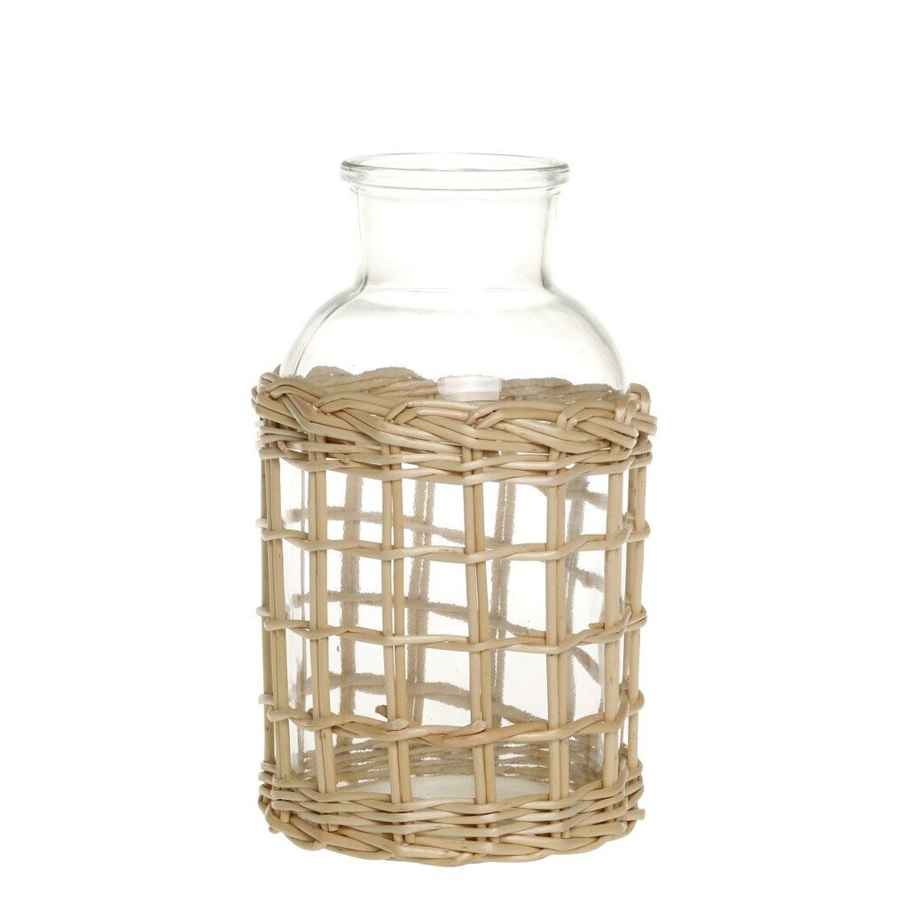 Chic Antique Flasche mit geflochtenem Muster online kaufen bei SKANDEKO
