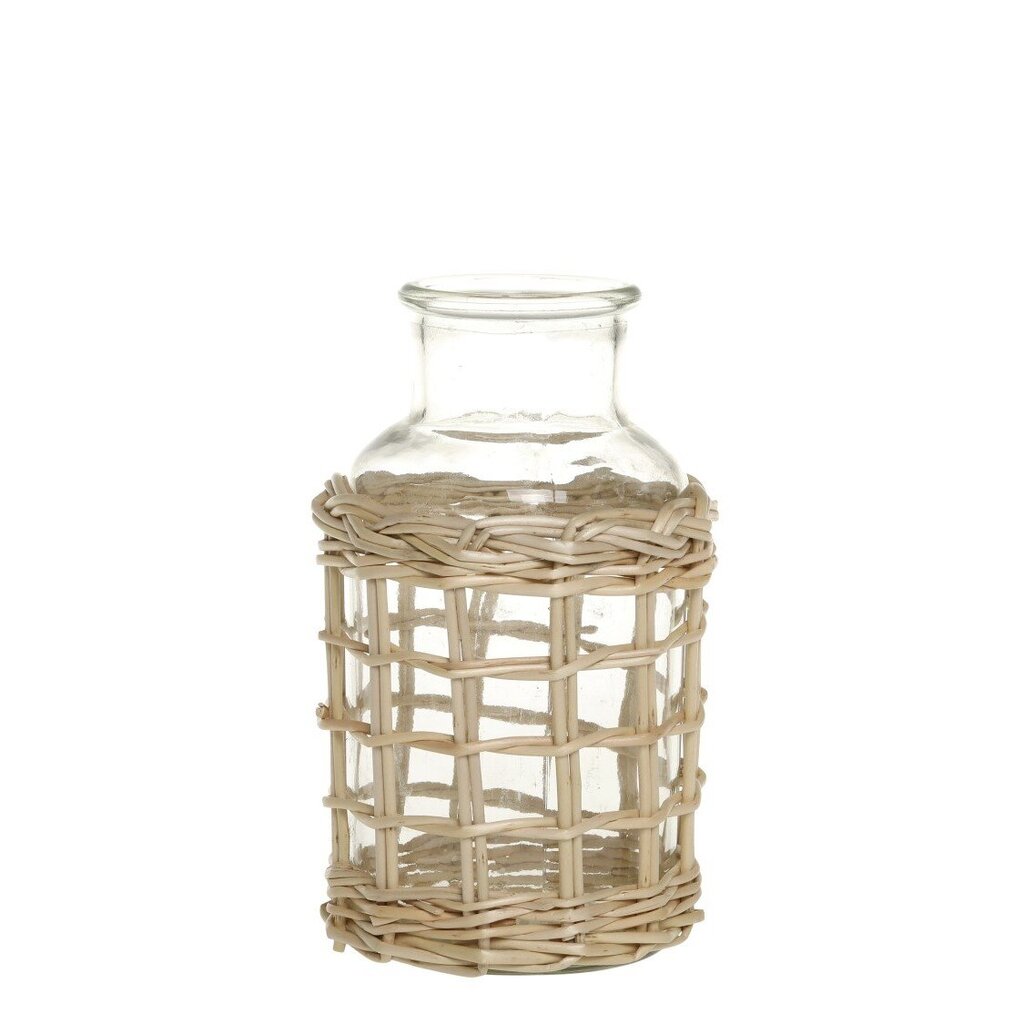Flasche mit geflochtenem Muster