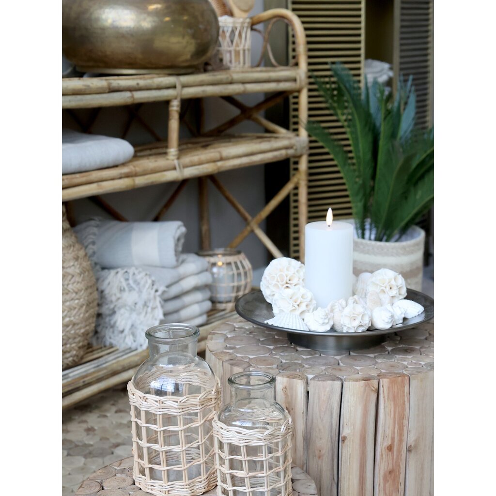 Chic Antique Flasche mit geflochtenem Muster online kaufen bei SKANDEKO (Ansicht 2)
