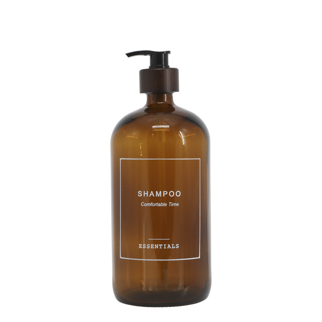 Chic Antique Flasche Spender mit Pumpe Shampoo Aufschrift online kaufen bei SKANDEKO