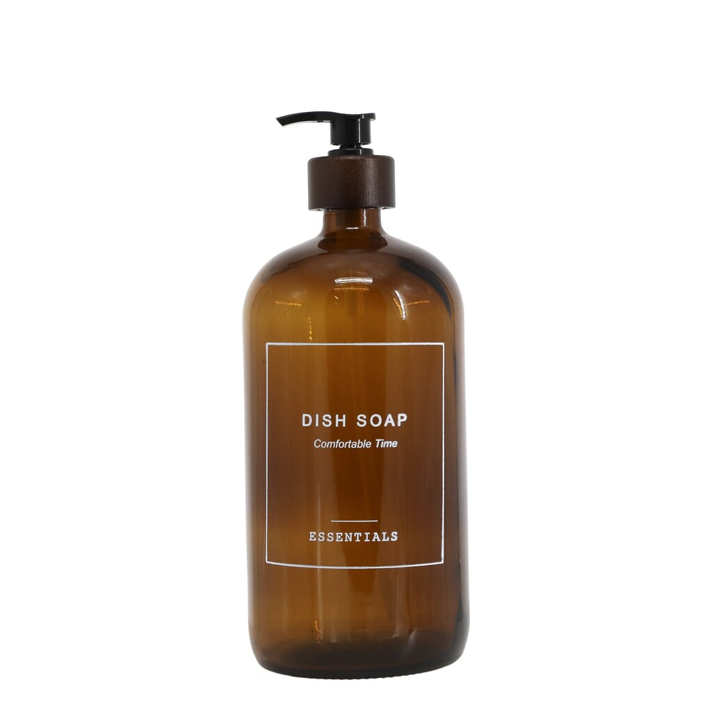 Chic Antique Flasche, Spender mit Pumpe mit Dish Soap Aufschrift online kaufen bei SKANDEKO