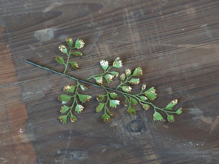 Chic Antique Fleur Blatt Glitzer online kaufen bei SKANDEKO (Ansicht 2)