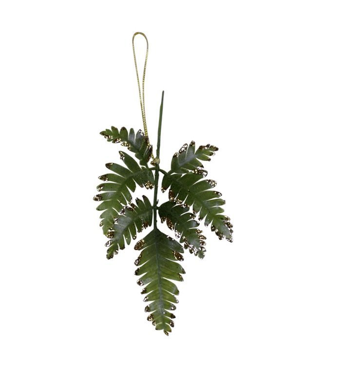 Chic Antique Fleur Blatt mit Glitzer online kaufen bei SKANDEKO