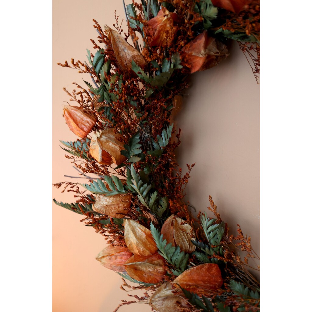 Fleur Blumenkranz mit Physalis