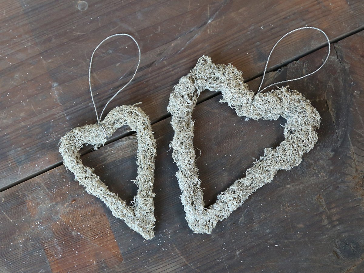 Chic Antique Fleur Flechtenherz mit Aufhängung online kaufen bei SKANDEKO (Ansicht 2)