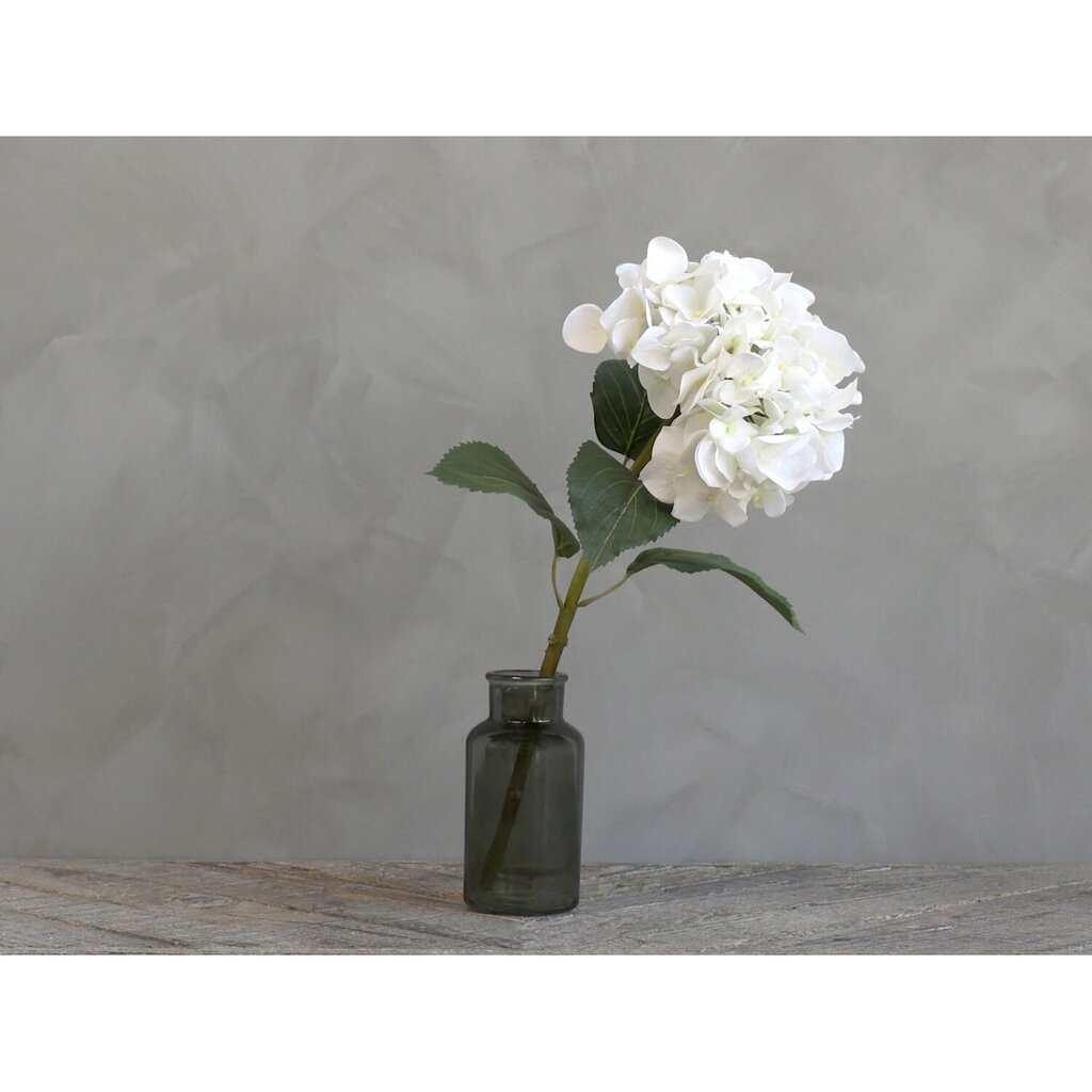 Kunstblume Hortensie mit Blätter