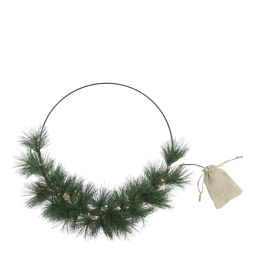 Chic Antique Künstlicher LED-Tannenkranz Ø 50 cm online kaufen bei SKANDEKO