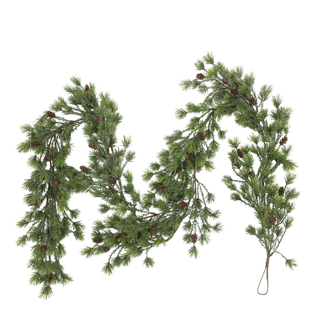 Chic Antique Künstliche Tannen-Girlande Ranke mit Zapfen 180 cm online kaufen bei SKANDEKO