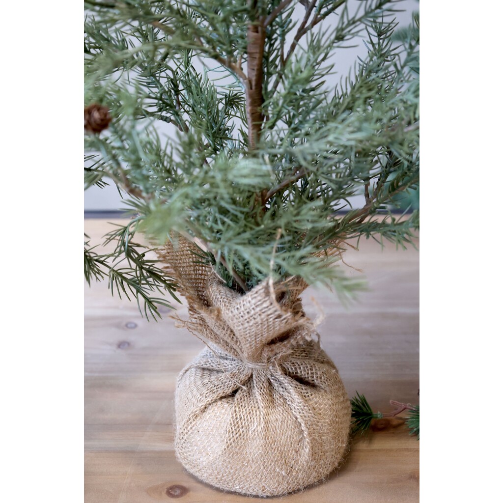 Fleur Tannenbaum mit Zapfen, Künstlich
