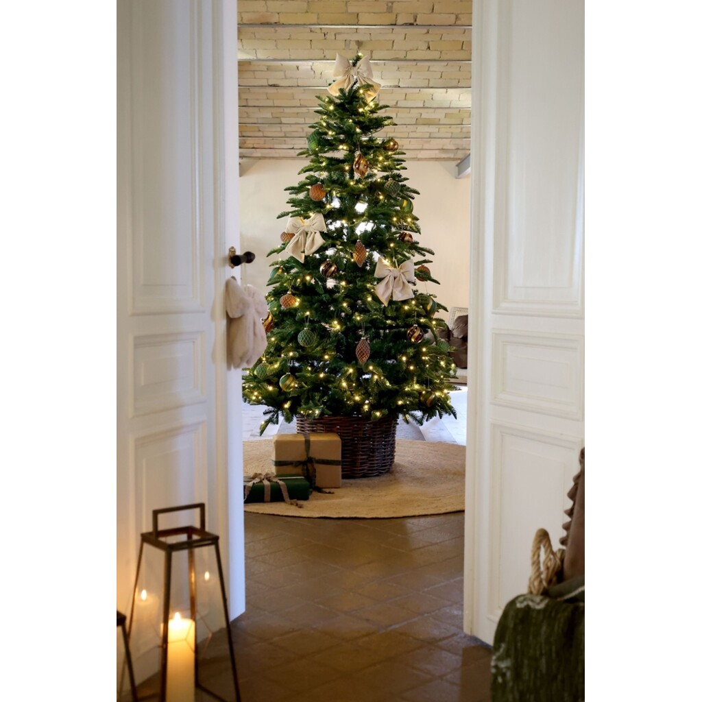 Künstlicher Weihnachtsbaum mit 400 LEDs 210 cm