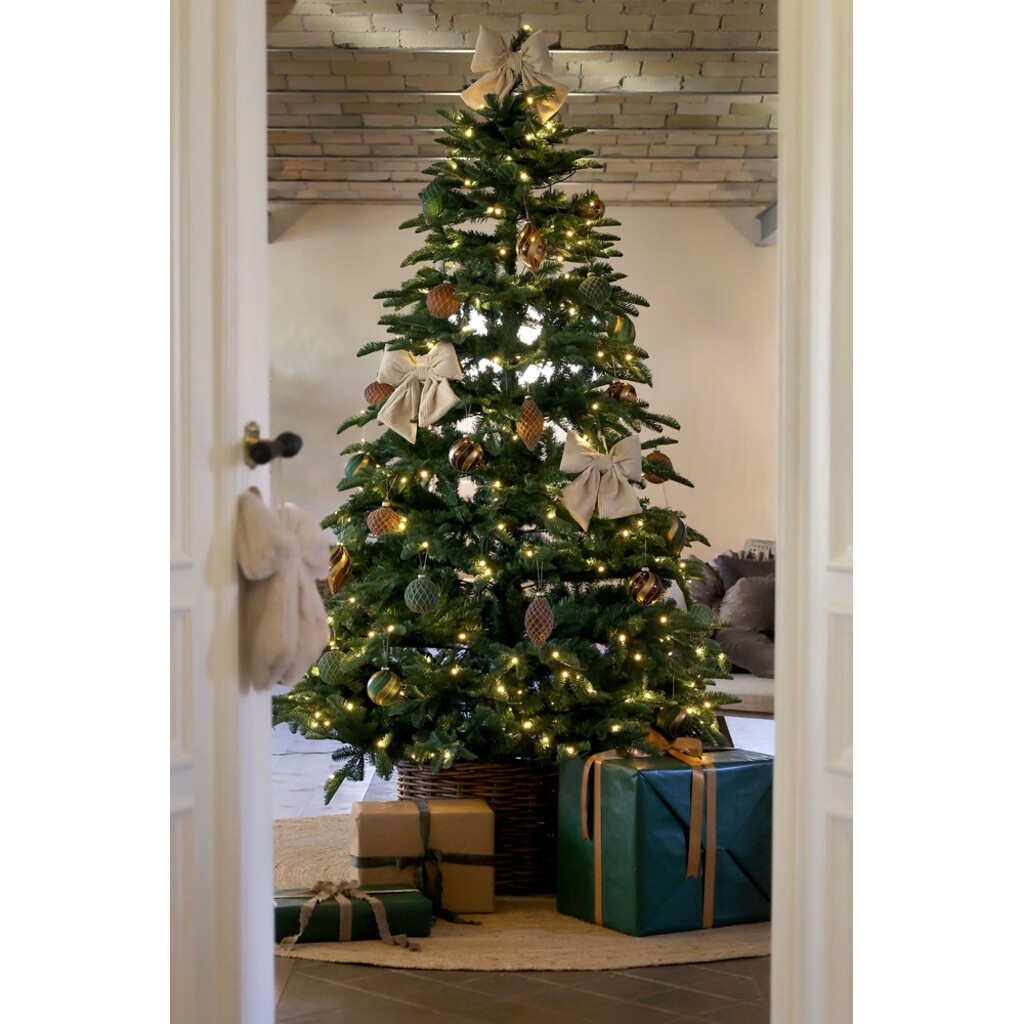 Künstlicher Weihnachtsbaum mit 400 LEDs 210 cm