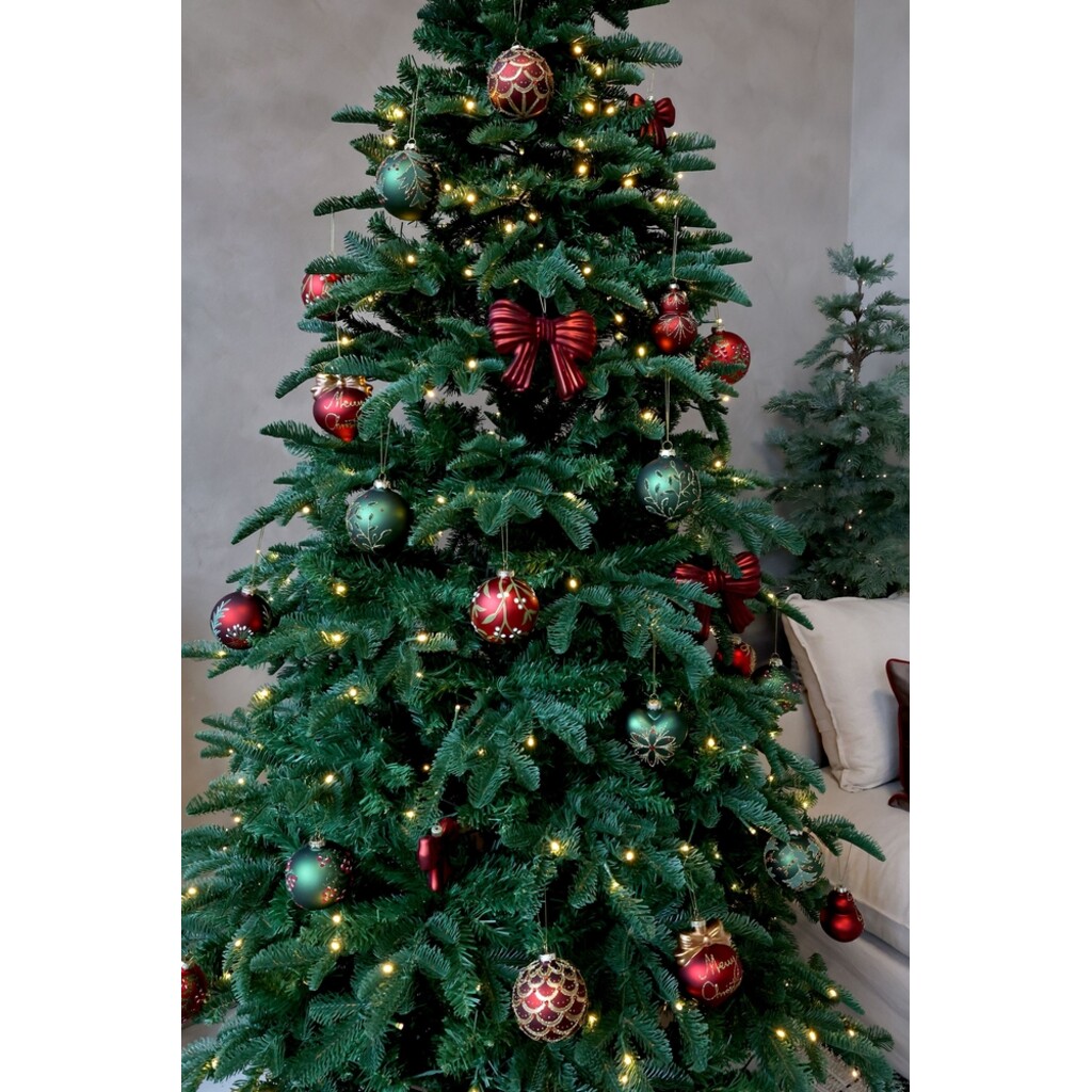 Künstlicher Weihnachtsbaum mit 400 LEDs 210 cm