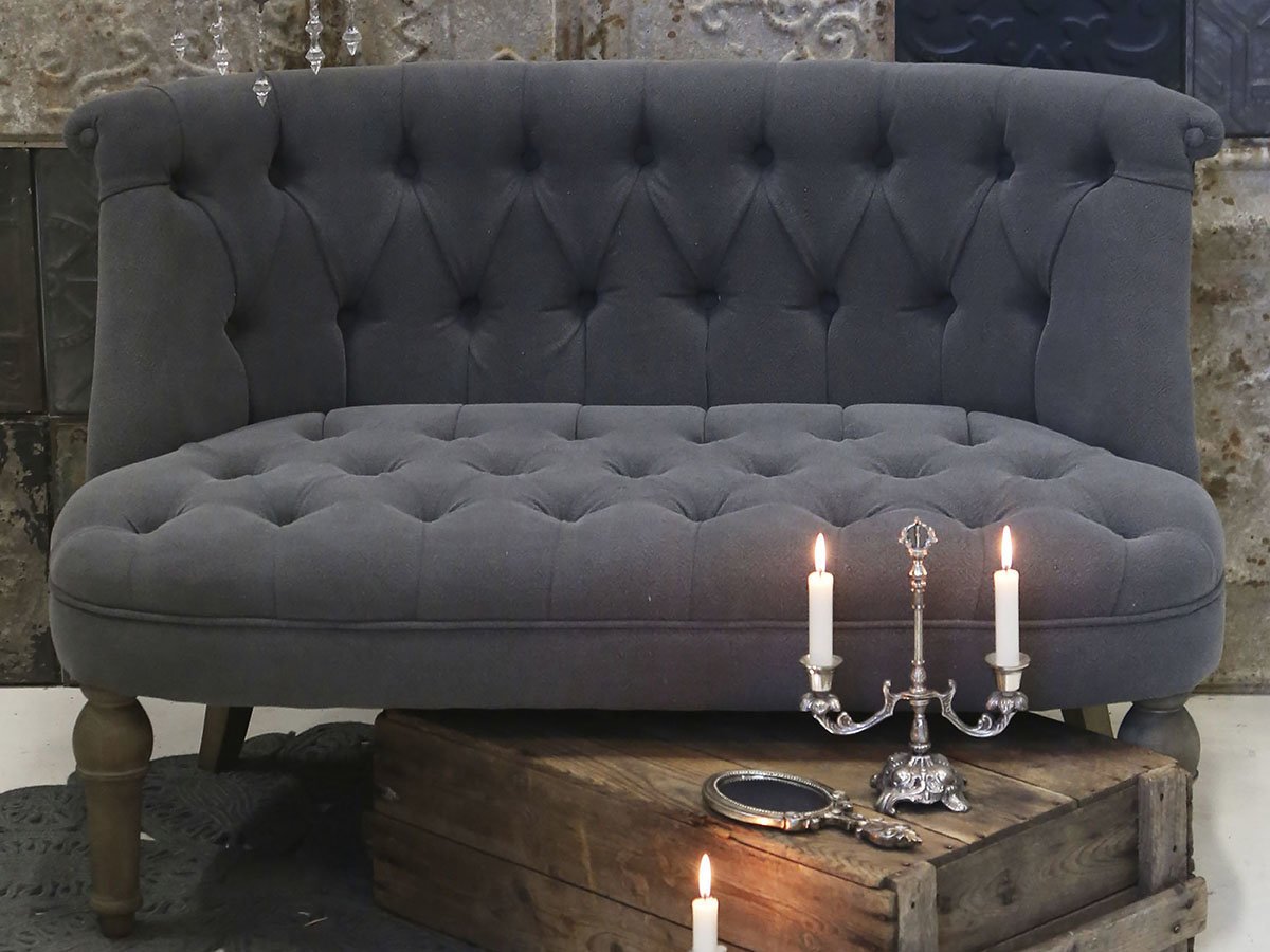 Chic Antique Franz. Sofa in Leinenstoff online kaufen bei SKANDEKO (Ansicht 2)