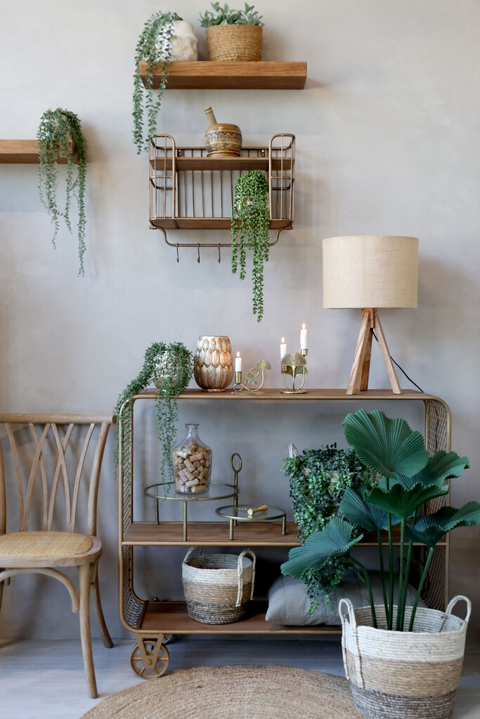 Chic Antique Französische Esstischstuhl mit Geflechtsitz online kaufen bei SKANDEKO (Ansicht 2)