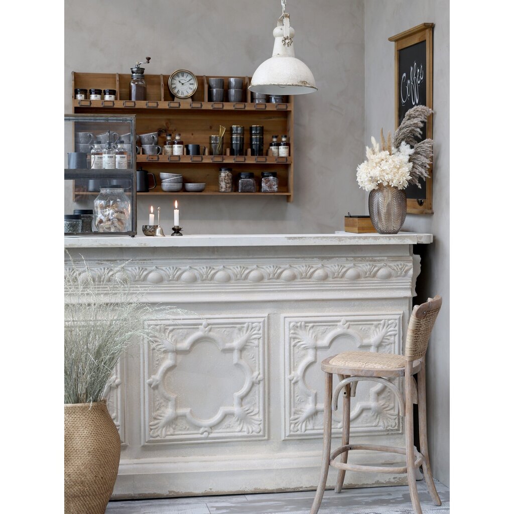 Chic Antique Französischer Barhocker mit Sitz und Rückenlehne online kaufen bei SKANDEKO (Ansicht 2)