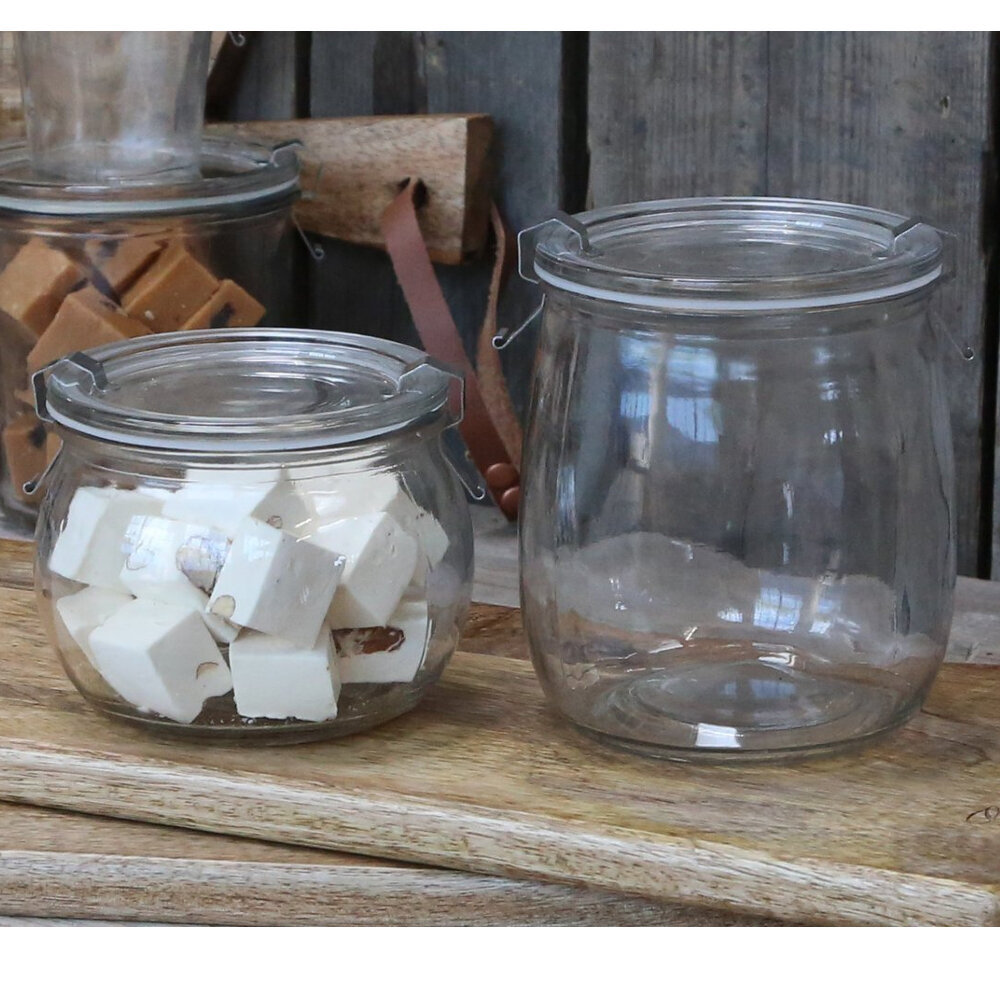 Chic Antique Französisches Einmachglas bauchig online kaufen bei SKANDEKO (Ansicht 2)