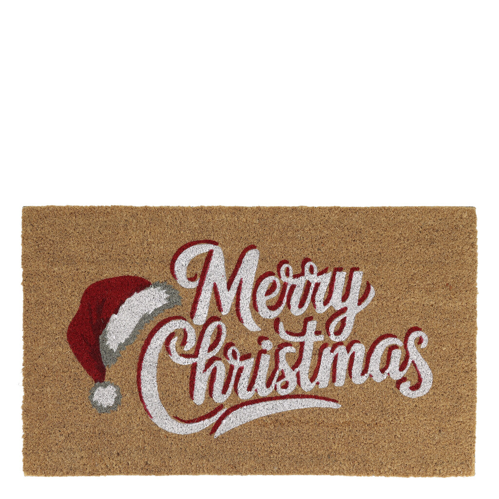 Chic Antique Weihnachts Fußmatte Merry Christmas online kaufen bei SKANDEKO