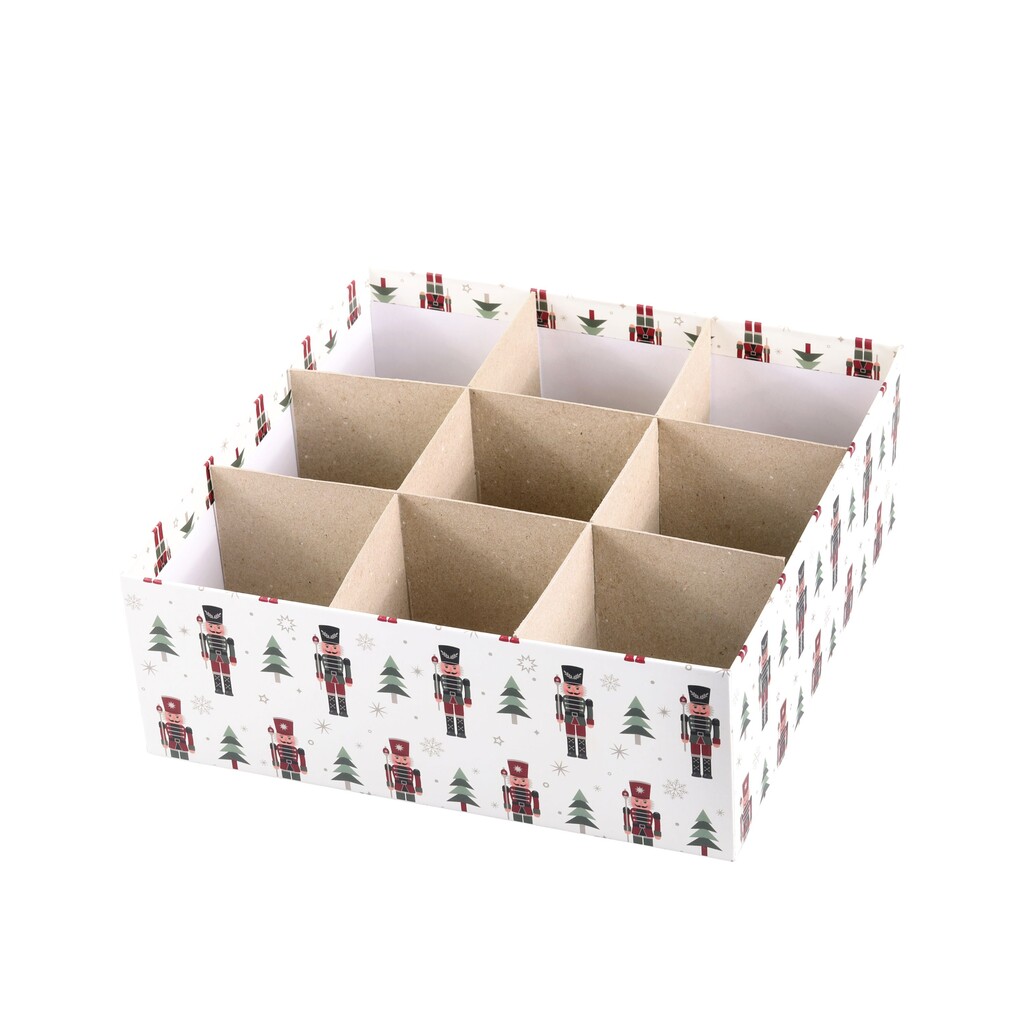 Geschenkbox 3er-Set mit Nussknacker