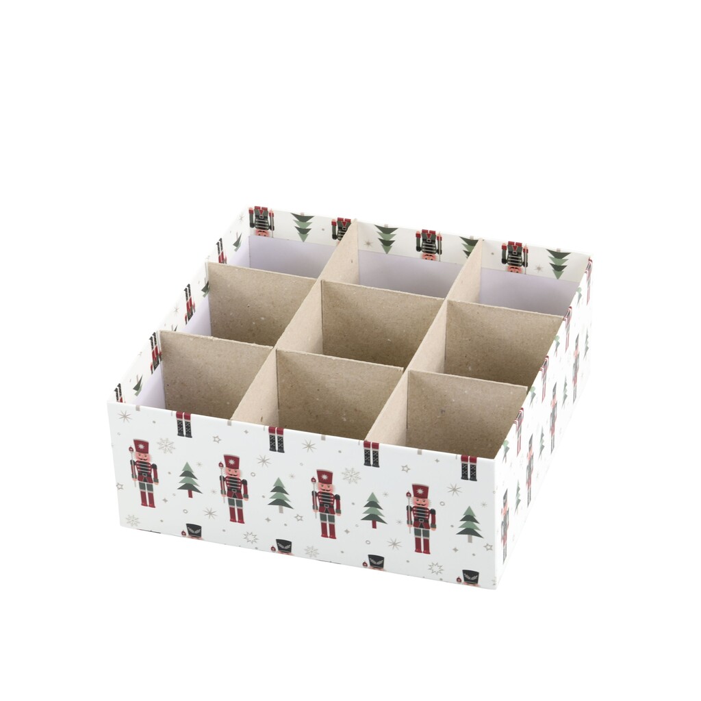Geschenkbox 3er-Set mit Nussknacker