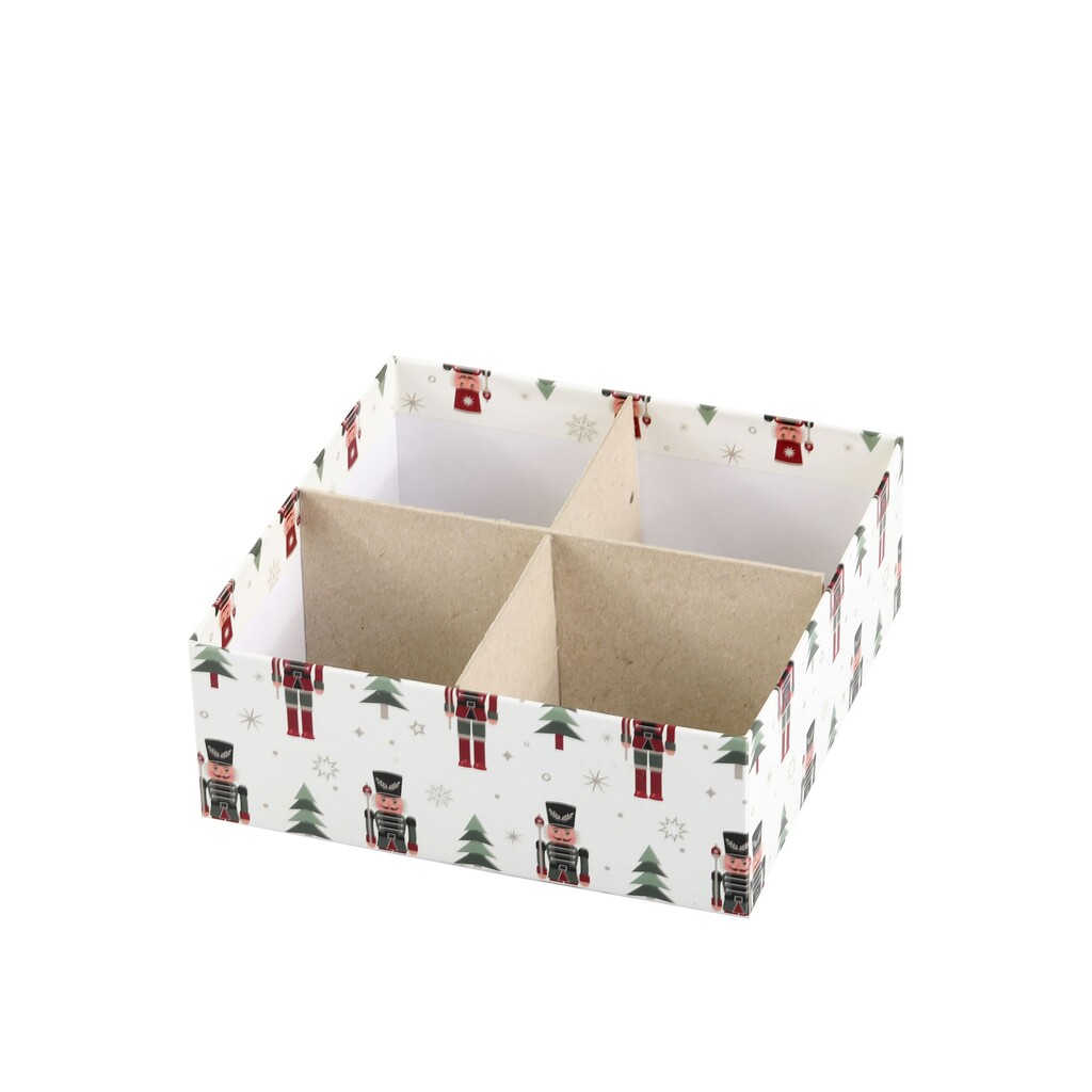 Geschenkbox 3er-Set mit Nussknacker