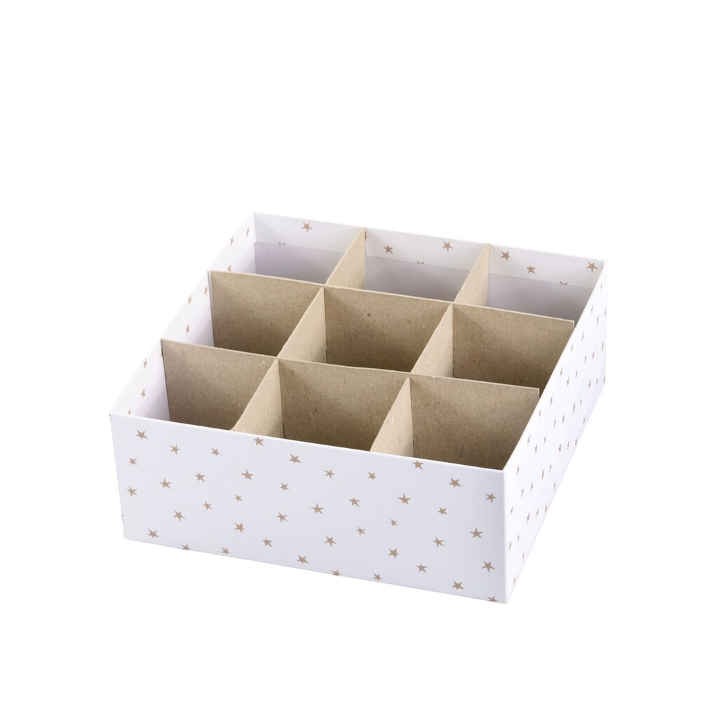 Geschenkbox 3er-Set mit Sternen