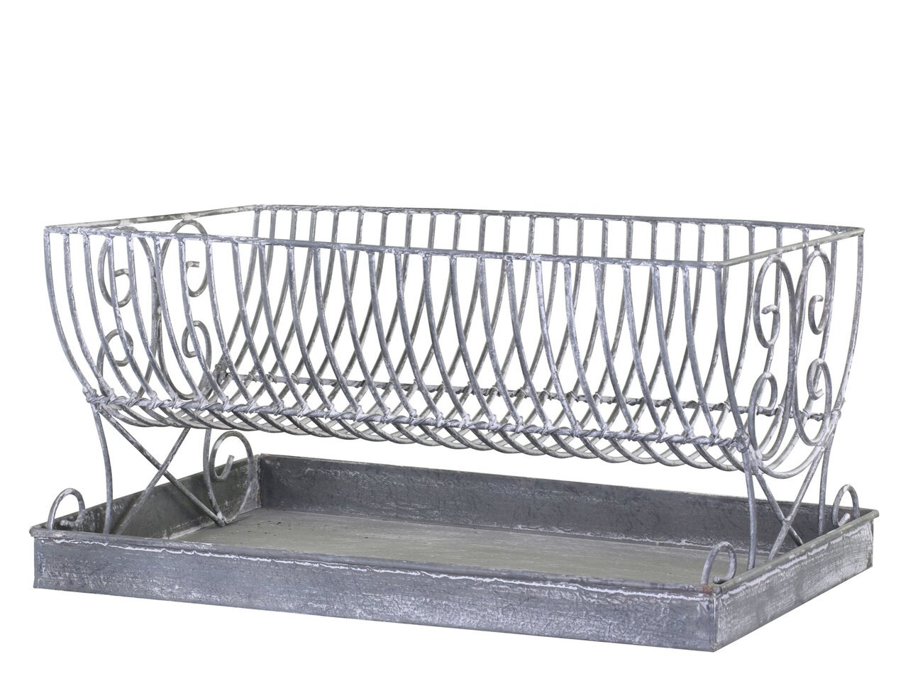 Geschirr Abtropfgestell mit Tablett | Chic Antique