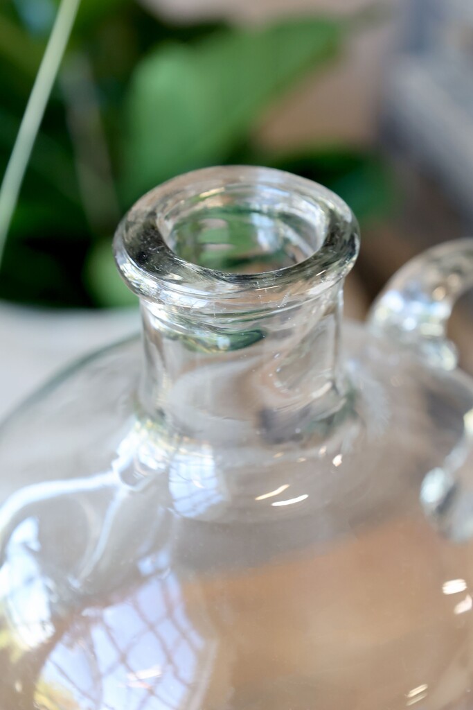 Chic Antique Glas Flasche mit Text online kaufen bei SKANDEKO (Ansicht 2)