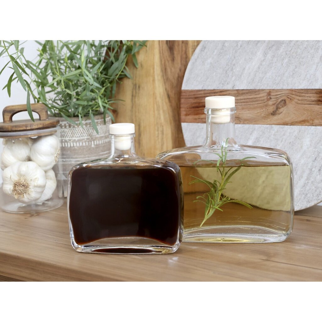 Chic Antique Glasflasche mit Deckel online kaufen bei SKANDEKO (Ansicht 2)