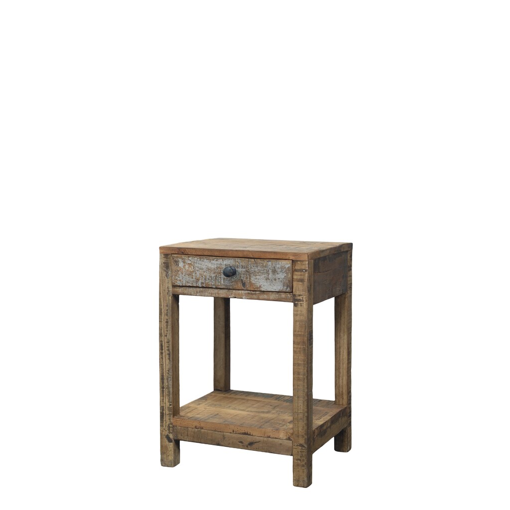 Chic Antique Grimaud Beistelltisch mit Schublade, Nachttisch online kaufen bei SKANDEKO