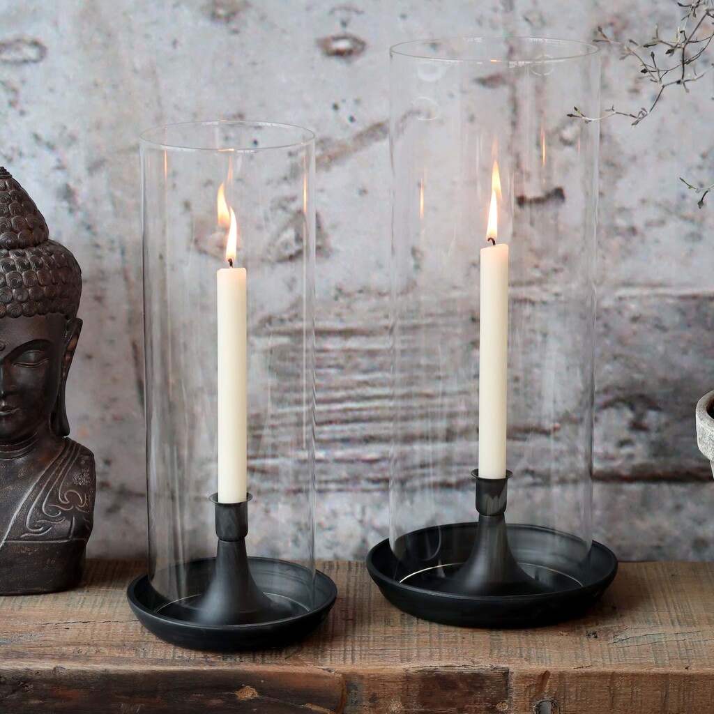 Chic Antique Hurricane mit Kerzenhalter online kaufen bei SKANDEKO (Ansicht 2)