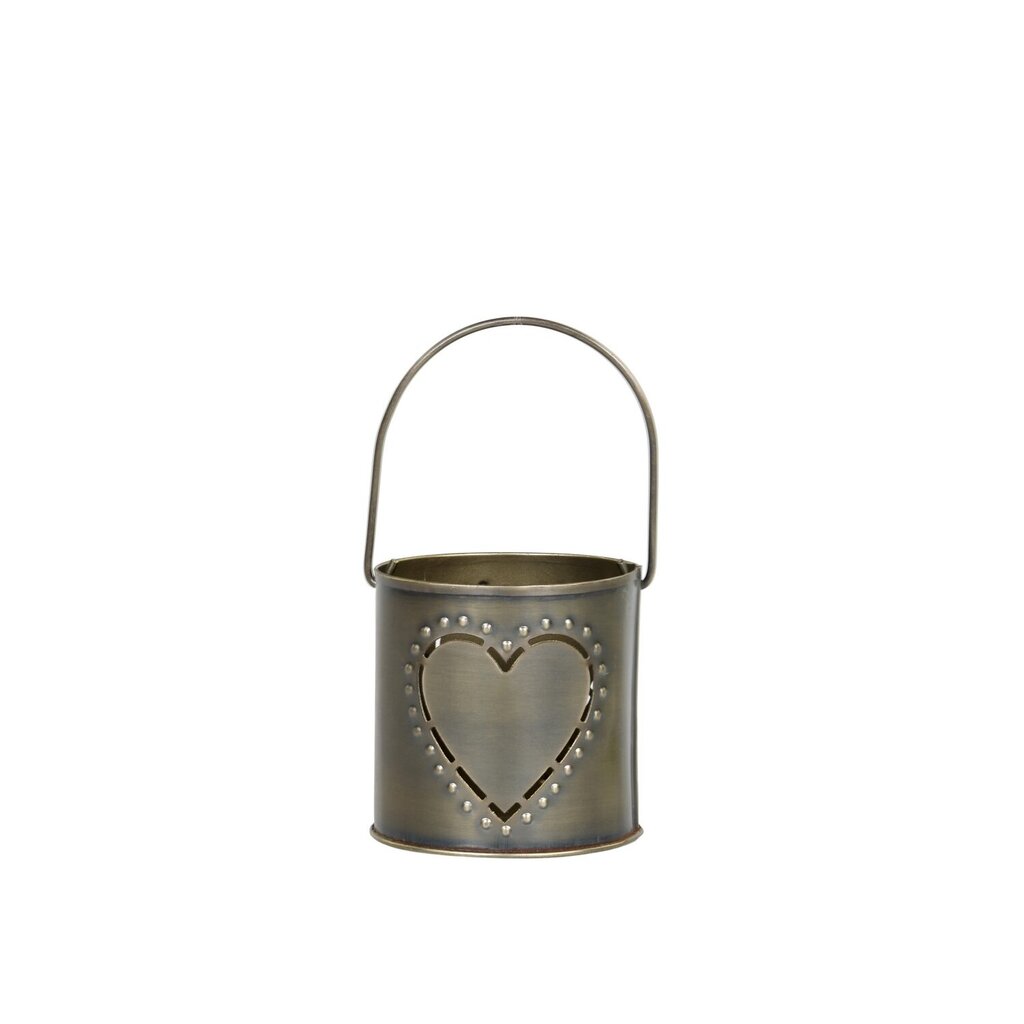 Chic Antique Hurricane Windlicht mit Dekor online kaufen bei SKANDEKO