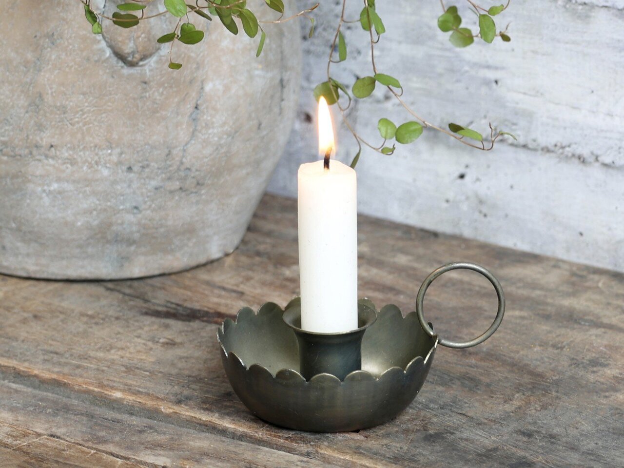 Chic Antique Kammerleuchter für Mini Stabkerzen online kaufen bei SKANDEKO (Ansicht 2)
