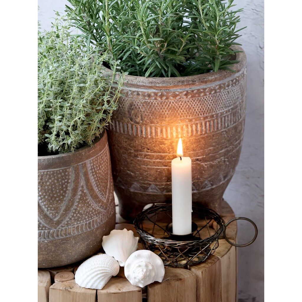 Chic Antique Kammerleuchter in Korbdesign online kaufen bei SKANDEKO (Ansicht 2)