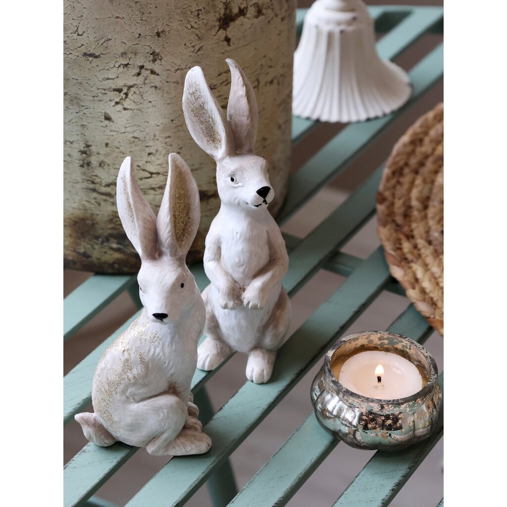 Chic Antique Kaninchen mit Glitzer im Set online kaufen bei SKANDEKO (Ansicht 2)